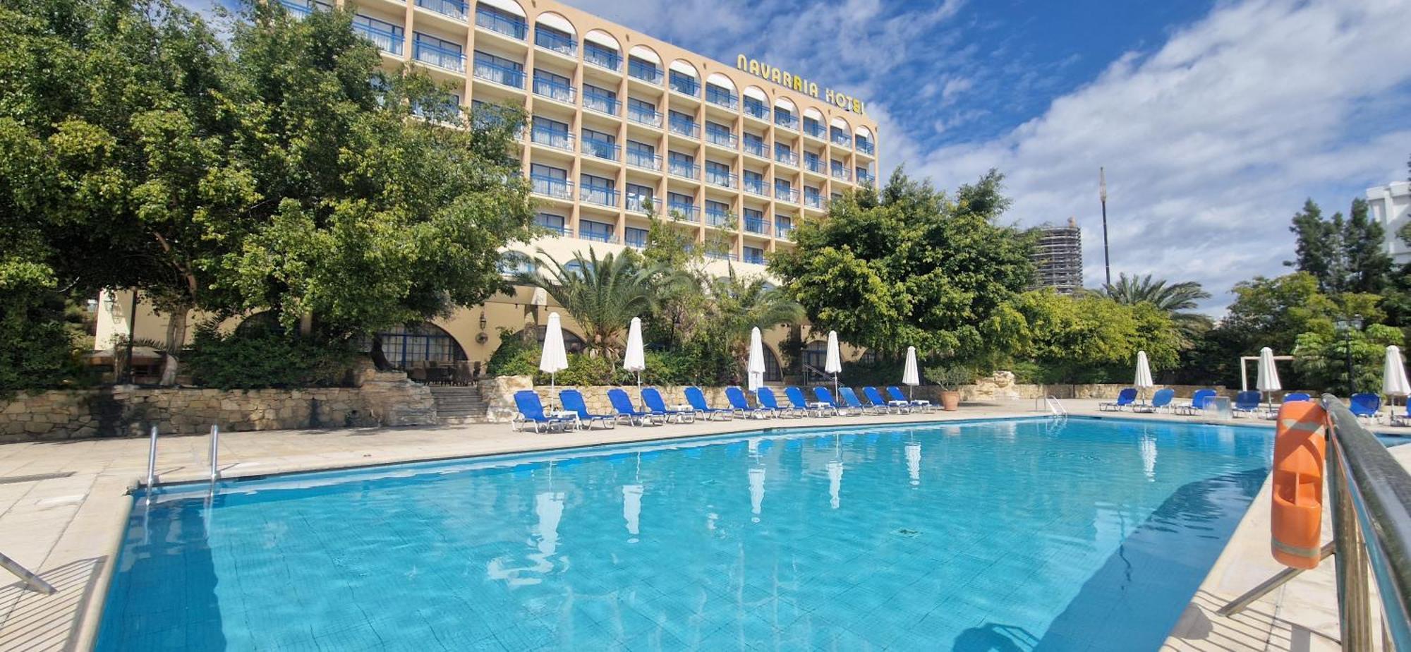 Navarria Blue Hotel Limassol Exterior foto